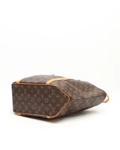 Pre-owned Louis Vuitton Monogram Sac Shopping Tote Bag In Brown