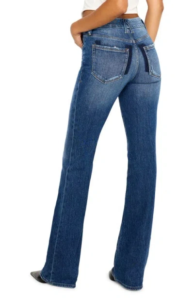Good American Good Classic Boot Jeans In Indigo