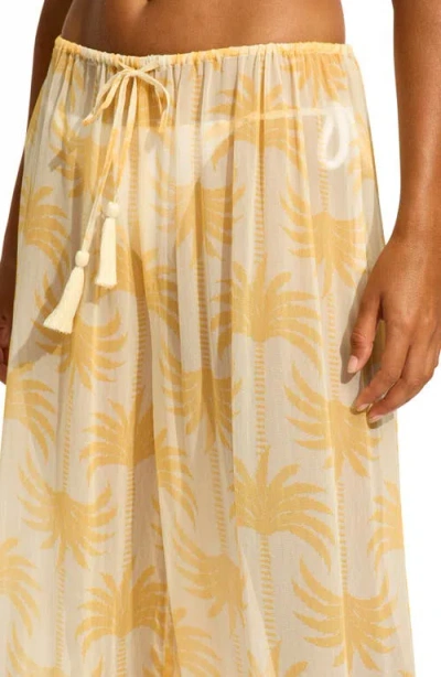 Seafolly Wide Leg Cover-up Drawstring Pants