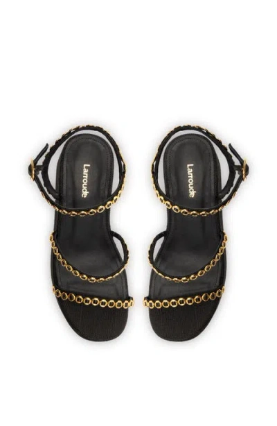 Larroude Larroudé Gio Milanina Flatform Sandal