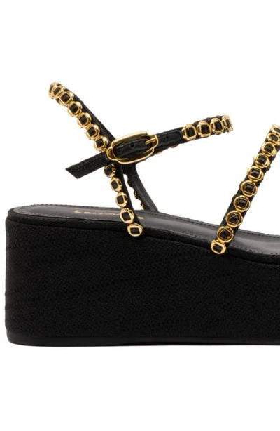 Larroude Larroudé Gio Milanina Flatform Sandal