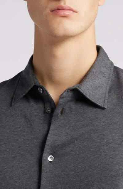 Emporio Armani Houndstooth Check Cotton Button-up Shirt