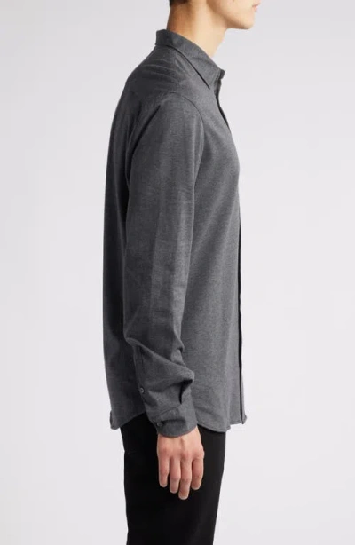 Emporio Armani Houndstooth Check Cotton Button-up Shirt