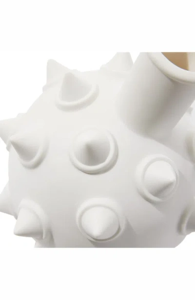 Jonathan Adler Charade Studded Bud Vase In White