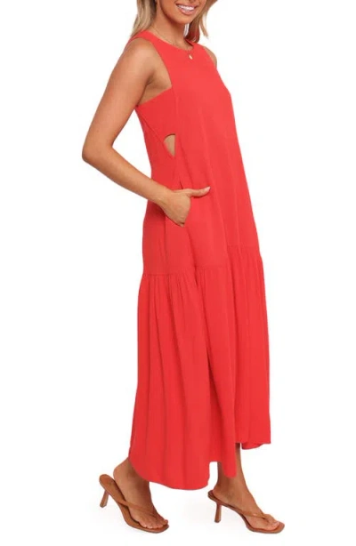 Petal And Pup Petal & Pup Almudena Midi Dress In Animal Print