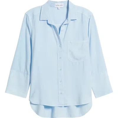 Bella Dahl Shirttail Button-up Shirt In Blue