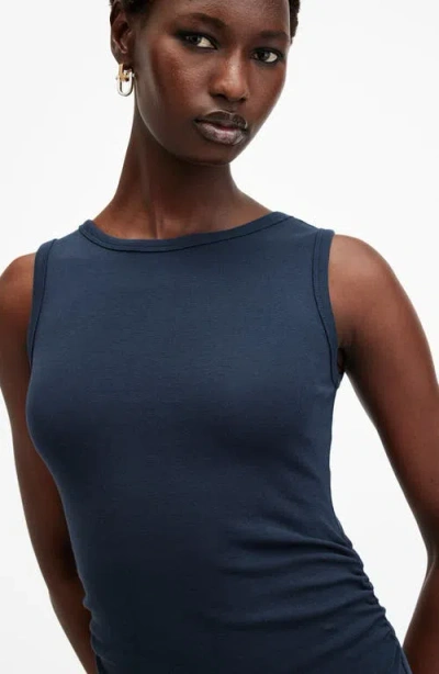 Allsaints Katarina Boat Neck Slim Fit Maxi Dress