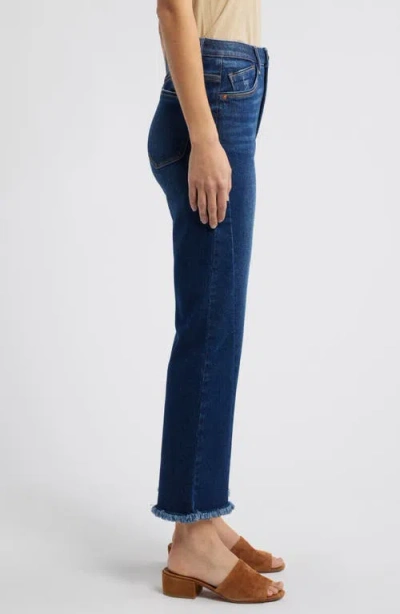 Wit & Wisdom Bennett 'ab'solution Skyrise Frayed High Waist Ankle Barely Bootcut Jeans