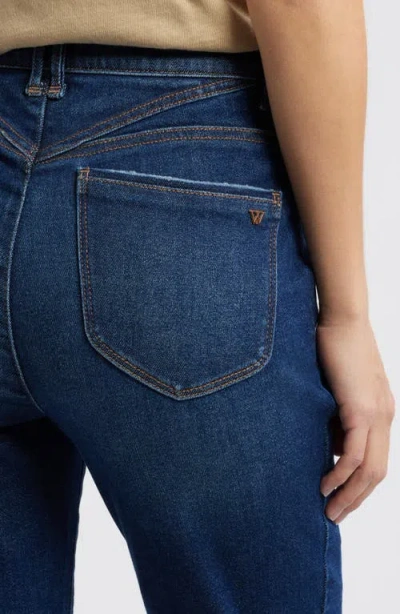 Wit & Wisdom Bennett 'ab'solution Skyrise Frayed High Waist Ankle Barely Bootcut Jeans
