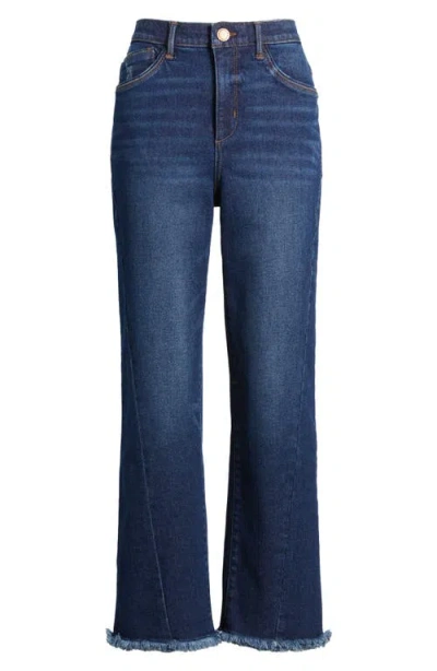 Wit & Wisdom Bennett 'ab'solution Skyrise Frayed High Waist Ankle Barely Bootcut Jeans