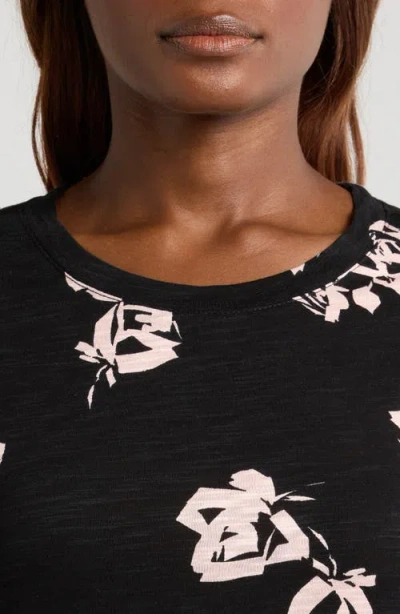 Sanctuary The Perfect Geo Print Cotton Blend Knit Top