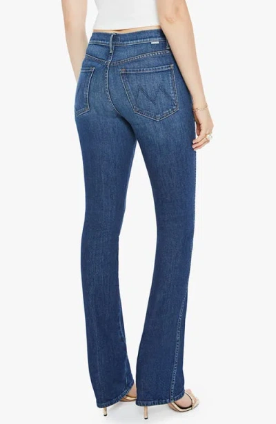 Mother Smokin' Double Heel High Waist Bootcut Jeans