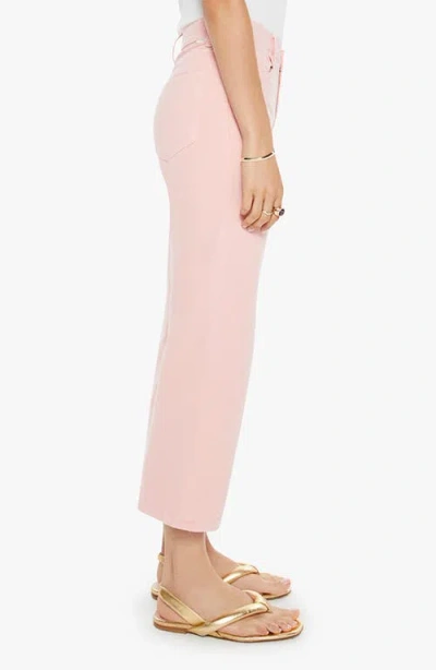 Mother The Maven High Waist Ankle Wide Leg Jeans