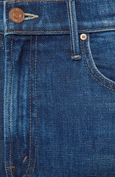 Mother Smokin' Double Heel High Waist Bootcut Jeans