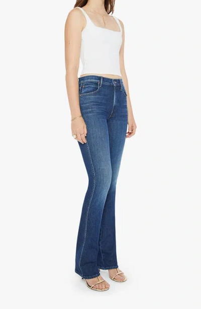 Mother Smokin' Double Heel High Waist Bootcut Jeans