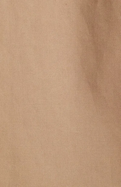 Max Mara Fulcro Water Repellent Cotton Gabardine Cape In Brown