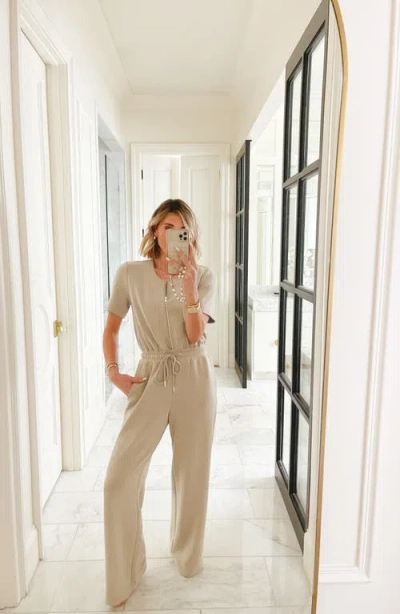 Splendid X @cellajaneblog Rib Scuba Jumpsuit