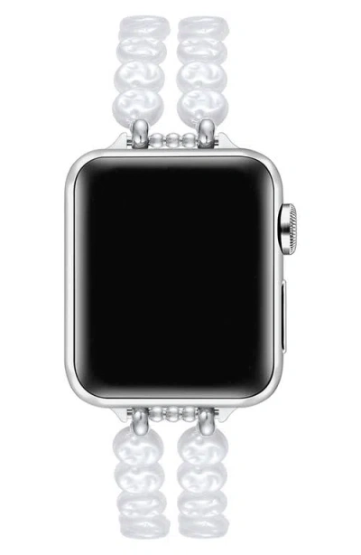 The Posh Tech Eloise Faux Pearl Apple Watch® Watchband
