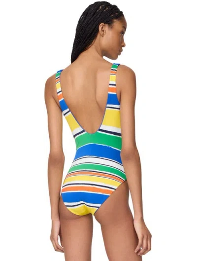 Kate Spade New York Reversible Bow Front One Piece