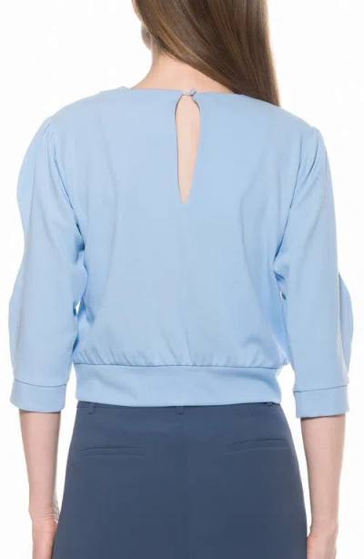 Alexia Admor Bebe Three-quarter Sleeve Sweatshirt