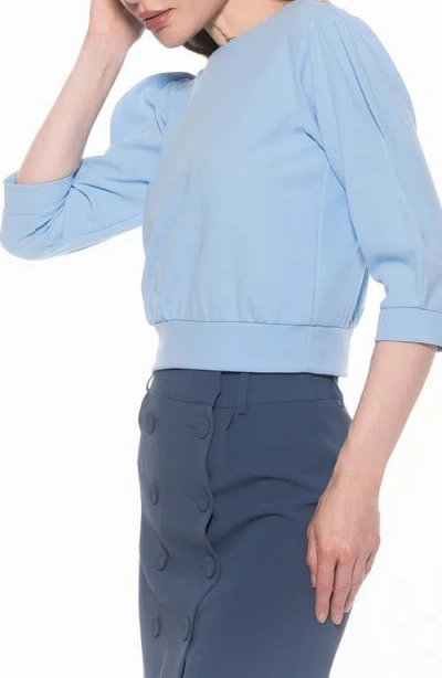 Alexia Admor Bebe Three-quarter Sleeve Sweatshirt