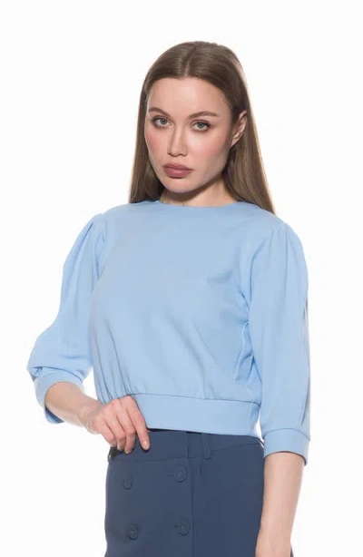 Alexia Admor Bebe Three-quarter Sleeve Sweatshirt