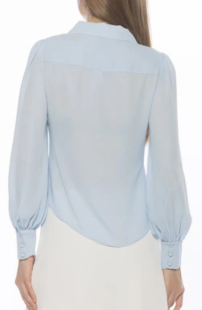 Alexia Admor Rah Covered Button-down Top