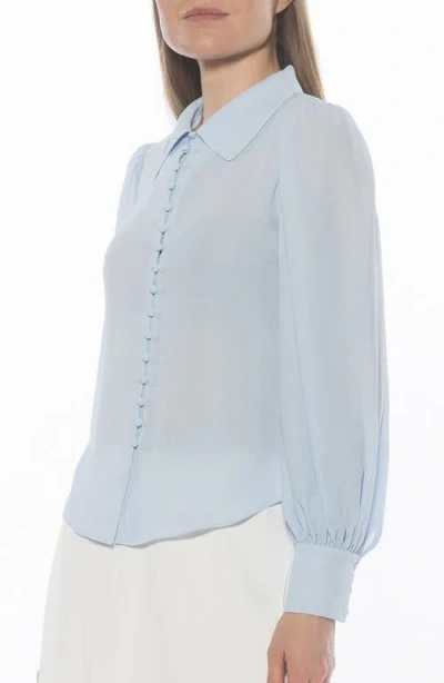 Alexia Admor Rah Covered Button-down Top