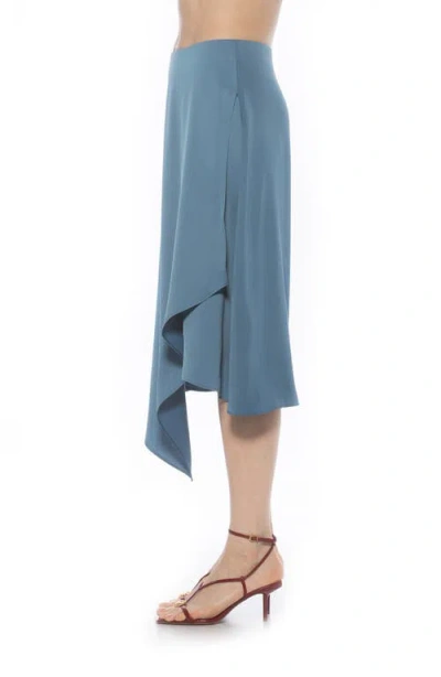 Alexia Admor Jess Asymmetric Midi Skirt