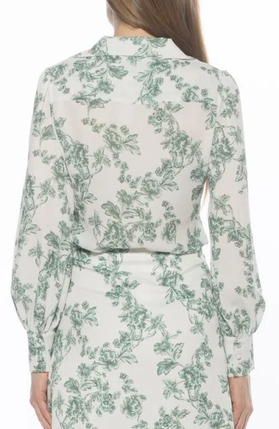 Alexia Admor Rah Covered Button-down Top