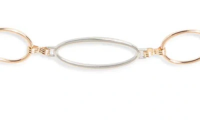 Steve Madden Oval & Circle Chain Belt