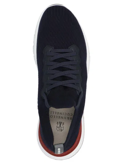 Brunello Cucinelli Sneakers With Mesh Panels