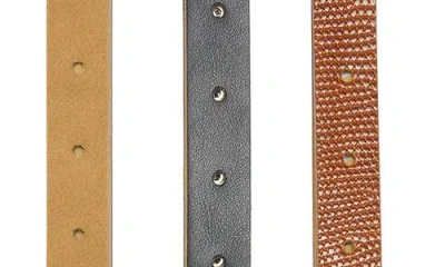 Steve Madden 3-piece Assorted Belts