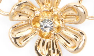 Tasha Crystal Flower Frontal Necklace