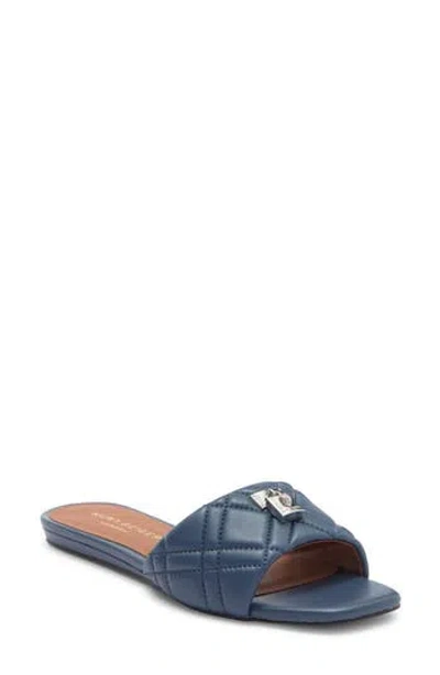 Kurt Geiger London Brixton Quilted Slide Sandal