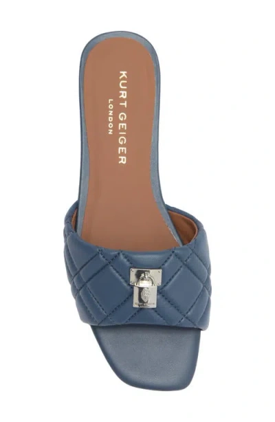 Kurt Geiger London Brixton Quilted Slide Sandal