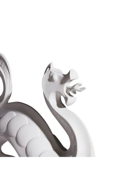 Jonathan Adler Dragon Objet Ceramic Sculpture In Gray