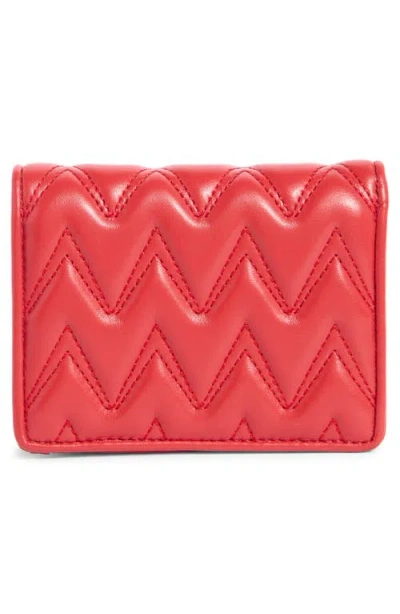 Valentino By Mario Valentino Nero Sauvage Quilted Wallet