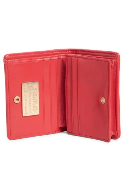 Valentino By Mario Valentino Nero Sauvage Quilted Wallet