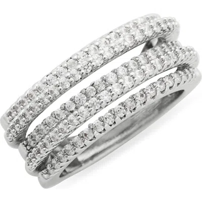 Covet Faux Stack Crystal Ring