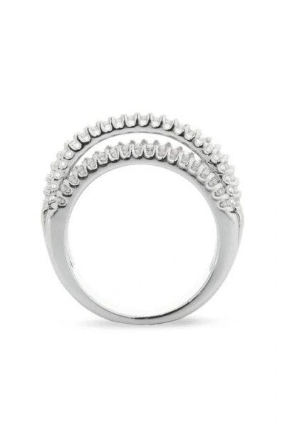 Covet Faux Stack Crystal Ring