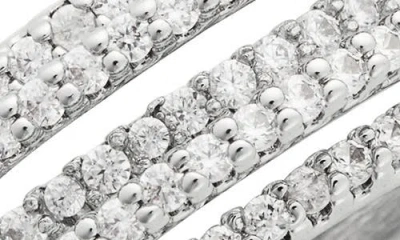 Covet Faux Stack Crystal Ring