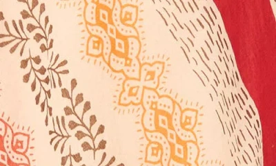 Vince Camuto Printed Maxi Sundress In Brown