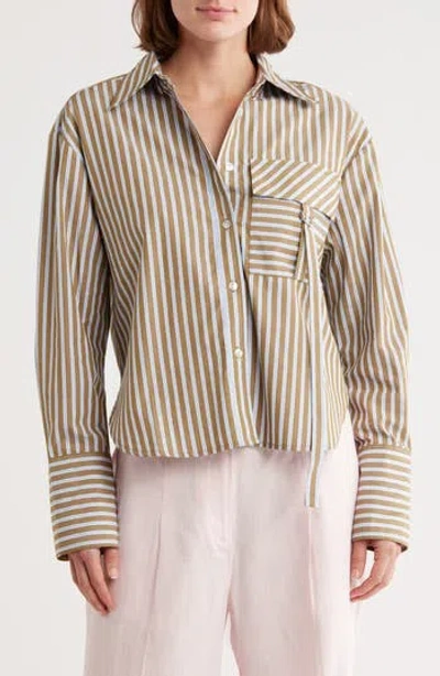 Parker The Vicki Long Sleeve Button Front Top