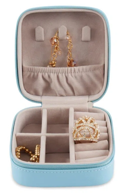 Bey-berk Small Leather Travel Jewelry Case