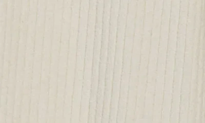 Good American Terry Rib Knit Wide Leg Pants
