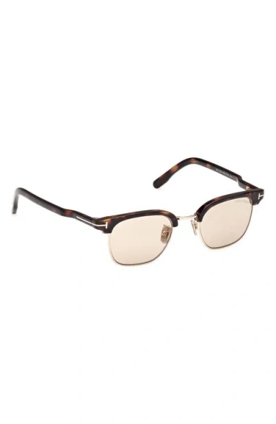 Tom Ford 47mm Square Sunglasses