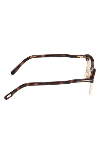 Tom Ford 47mm Square Sunglasses