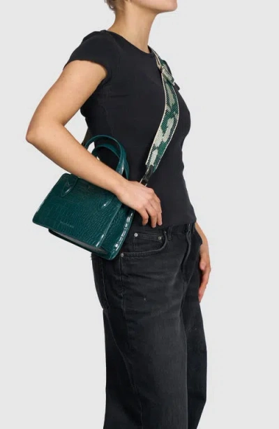 Urban Originals August Croc Embossed Vegan Leather Crossbody Bag