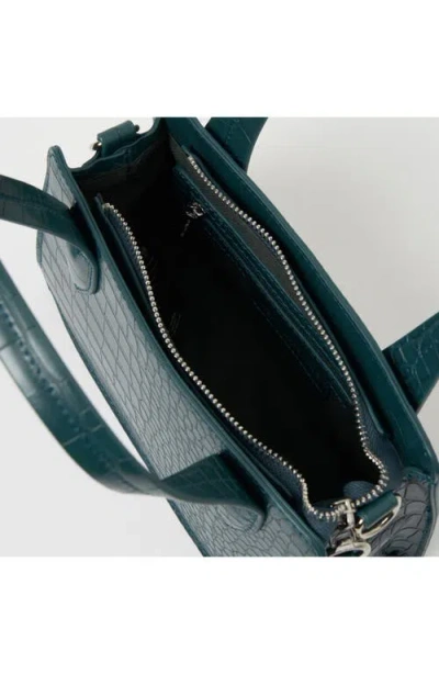 Urban Originals August Croc Embossed Vegan Leather Crossbody Bag
